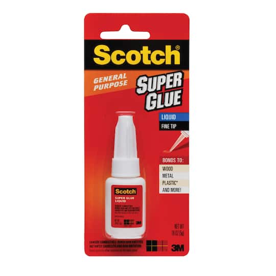 3M™ Scotch® 0.18oz. Fine Tip Liquid Super Glue